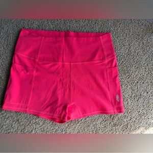 FP HIGH RISE PINK SHorts  3”